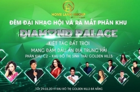 Xem Bằng Kiều, Phi Nhung.... dịp 29.3 ra mắt khu C2 Diamond Palace tại Golden Hills Tây Bắc Liên Chiểu Đà Nẵng