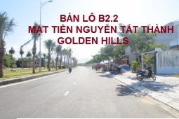 Bán đất Vip | mặt tiền Nguyễn Tất Thành - KĐT Golden Hills Đà Nẵng