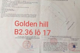 Bán lô rẻ nhất khu A dự án golden Hills | B2.36 lô 17 | Tây Bắc Liên Chiểu Đà Nẵng